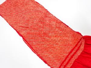 正絹　振袖用　絞り　帯揚げ